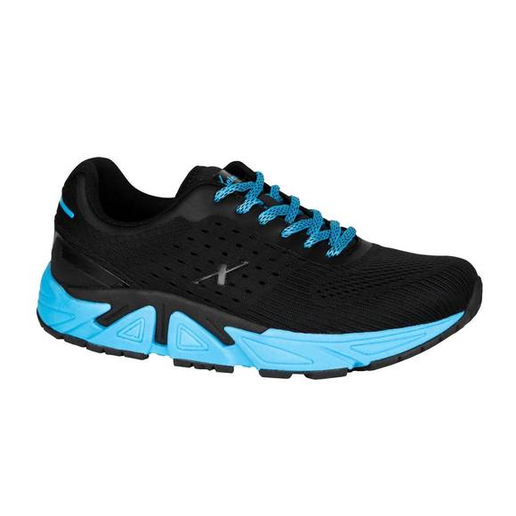 NEW XELERO women's genesis ii shoes in black/artic blue